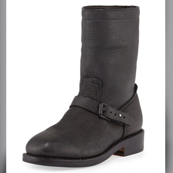 Rag & Bone Leather Moto Boots - Picture 2 of 6